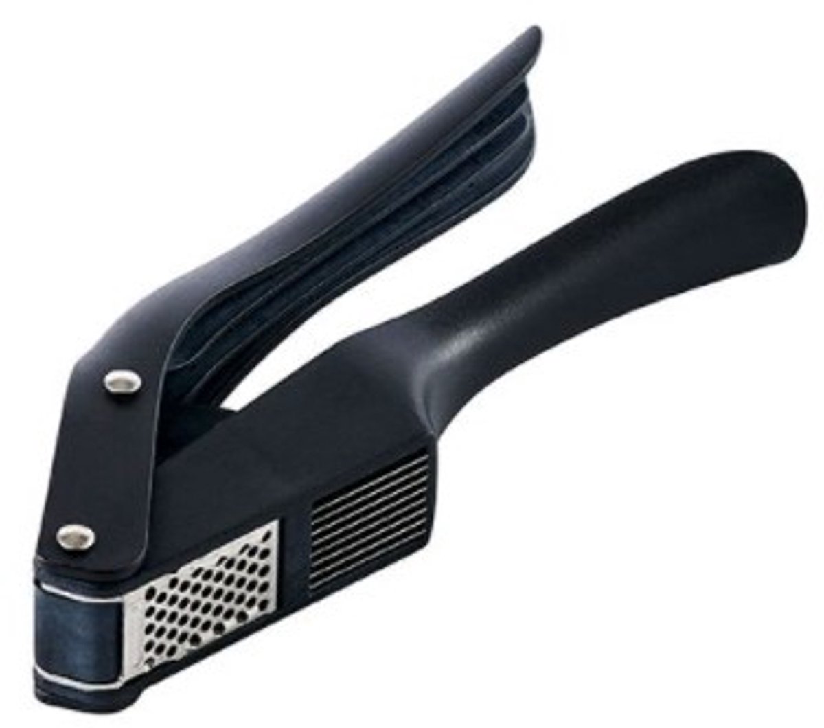 2-in-1 Knoflookpers en Snijder - Zwart - Mastrad