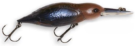 Effzett Eisvogel 11cm/28g Dipper - Zilverkleurig Kunstaas — afbeelding 5