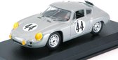 De 1:43 Diecast Modelcar van de Porsche 1600GS Abarth #44 van Sebring van 1963. De rijders waren Wester en Holbert. De fabrikant van het schaalmodel is Best Model. Dit model is alleen online verkrijgbaar