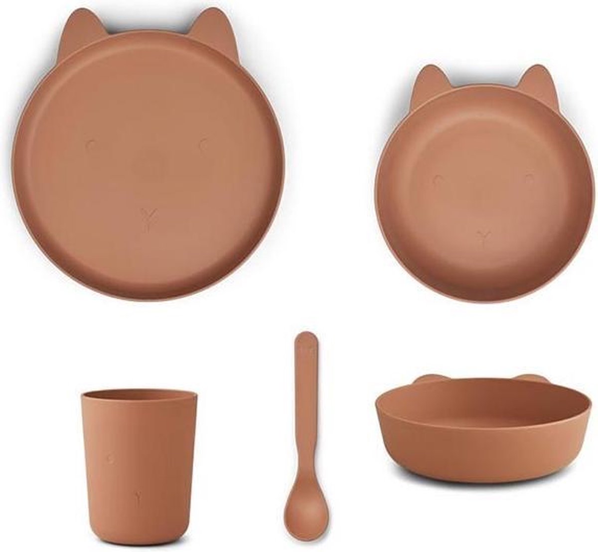 Liewood Paul servies Rabbit tuscany rose