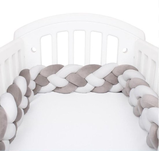 BabyBump® Boxbumper - Bed Bumper - Baby Bedomrander - Baby Hoofdbeschermer  - Baby Bed... | bol.com