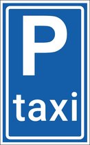 Taxistandplaats bord - kunststof - E5 320 x 200 mm