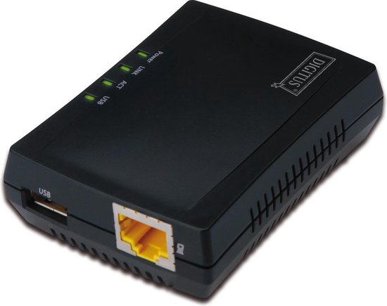 1. Digitus DN-13020 Netwerk-USB-server USB 2.0,