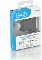 Digitus DB-320500-000-S DVI / HDMI Adapter [1x DVI-D-stekker - 1x HDMI-bus] Zwart Afgeschermd (enkel), Afgeschermd, Geschikt voor HDMI