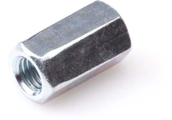 Écrou de connexion M5X15mm acier galvanisé - 100 pcs