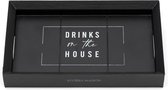 Riviera Maison Dienblad Rechthoek 19 cm - Drinks On The House - Mini Tray