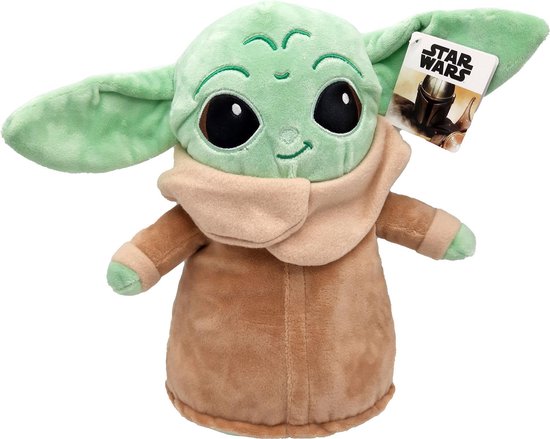 Disney - Star Wars - Knuffel - Baby Yoda - Mandalorian - Grogu - Pluche - 30 cm