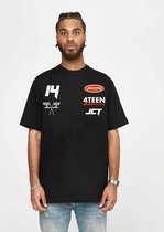 JORCUSTOM Sponsor Loose Fit T-Shirt - Zwart - Volwassenen - Maat XS