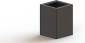 MySteel Gepoedercoat staal plantenbak Miami 300x300  - Kleur: RAL7016 (antraciet grijs) - Hoogte: 400mm