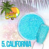 DRM Nageldecoratie Glitter Sandy Candy California #05