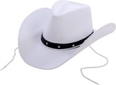 Carnival Toys Cowboyhoed 58 Cm Dallas Vilt Wit/zwart