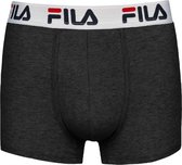 Fila - 2-pack Heren Boxershort - Antraciet - Maat  L