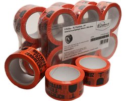 RL Premium - Breekbaar Tape - 50mm x 66m - 15 rollen