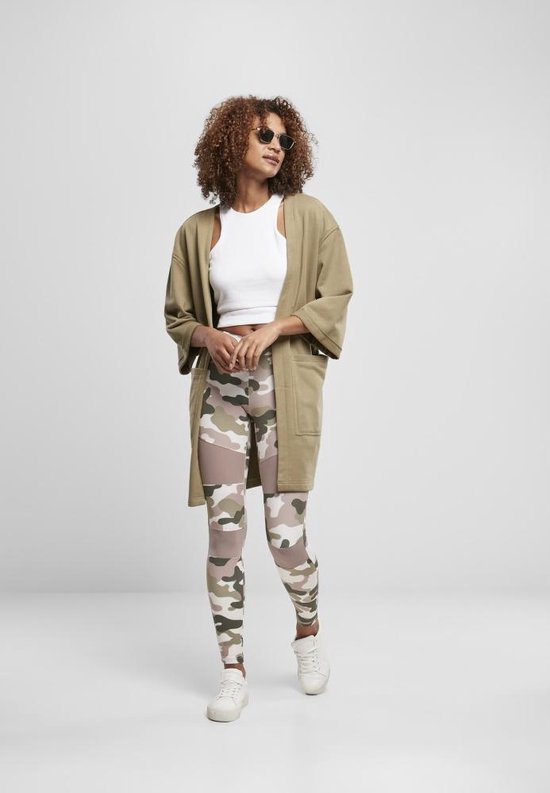Urban Classics - Camo Tech Mesh Sportlegging - S - Multicolours van Urban Classics — afbeelding 5