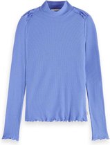 Scotch & Soda Longsleeve meisje blauw maat 140