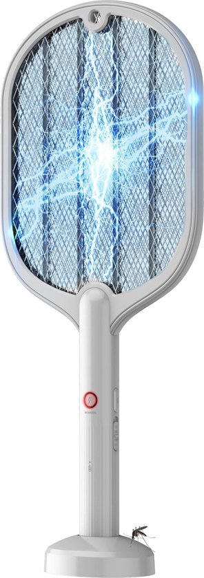 mild afdrijven stroom Elektrisch Oplaadbare Vliegenmepper met muggenlamp - UV-lamp - USB  Oplaadbaar – Led... | bol.com