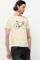 Sissy-Boy - Geel T-shirt met bicycle print