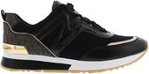 Michael Kors Pippin Trainer Dames Sneakers - Zwart - Maat 37