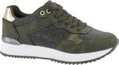 graceland Groene sneaker glitter - Maat 41