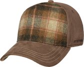 Stetson lambswol cap bruin