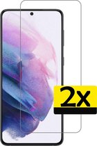 Samsung S21 écran protecteur complet - Samsung Galaxy S21 Protection d' écran de protection en Glas - Ecran Samsung S21 protecteur en Glas Extra fort - 2 Pièces