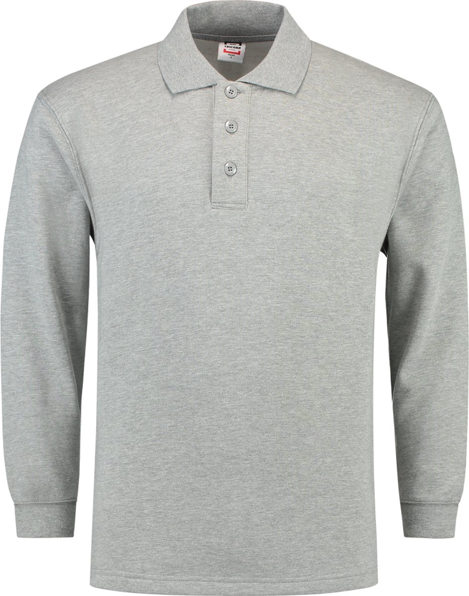 Tricorp polosweater - Casual - 301004 - grijs - maat L