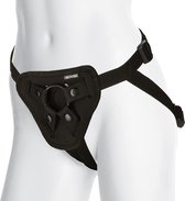 Doc Johnson Vac-U-Lock Luxe Harnesss With Plug zwart