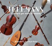 Akademie Für Alte Musik Berlin - Telemann: Concerti Per Multi Stromenti (CD)