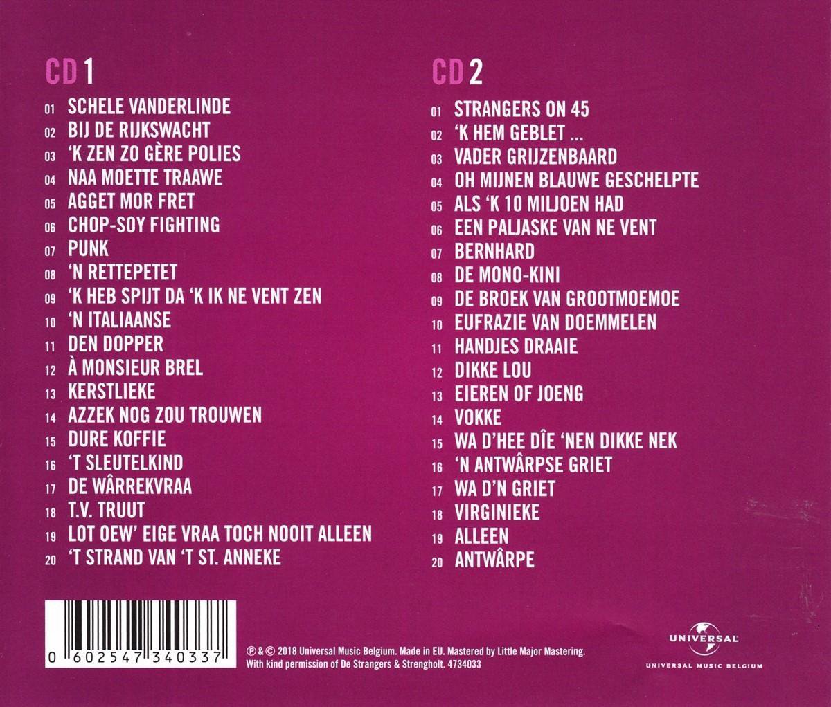 De Strangers - Vlaamse Klassiekers (2 CD)