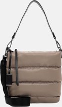 Emily & Noah Frida puffer buideltas taupe