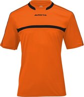 Masita | Sportshirt Dames & Heren Korte Mouw - Brasil - Sneldrogende Climatech - ORANGE/BLACK - 164