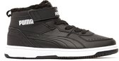 Puma Rebound Joy Fur Sneakers Zwart Kinderen - Maat 35