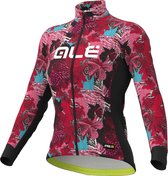 Ale Dames Fietsshirt Lange Mouwen PR-R Amazzonia - Rood - L - Valt klein