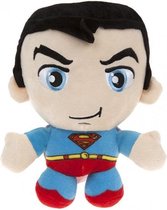 knuffel in cadeaubox Superman pluche 20 cm blauw