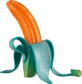 Odditeez FuzionFoodz banaan squeezy junior 10 cm oranje