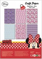 knutselset A4 Minnie Mouse 21 x 29 cm papier 30 stuks