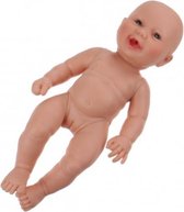 babypop Newborn 30 cm meisjes vinyl nude