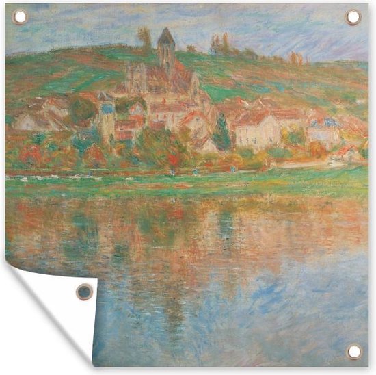 Tuinposters Vétheuil - Claude Monet - 50x50 cm - Tuindoek - Buitenposter