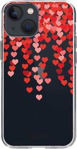 Casetastic Apple iPhone 13 mini Hoesje - Softcover Hoesje met Design - Catch My Heart Print