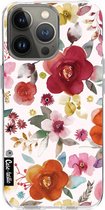 Casetastic Apple iPhone 13 Pro Hoesje - Softcover Hoesje met Design - Flowers Multi Print