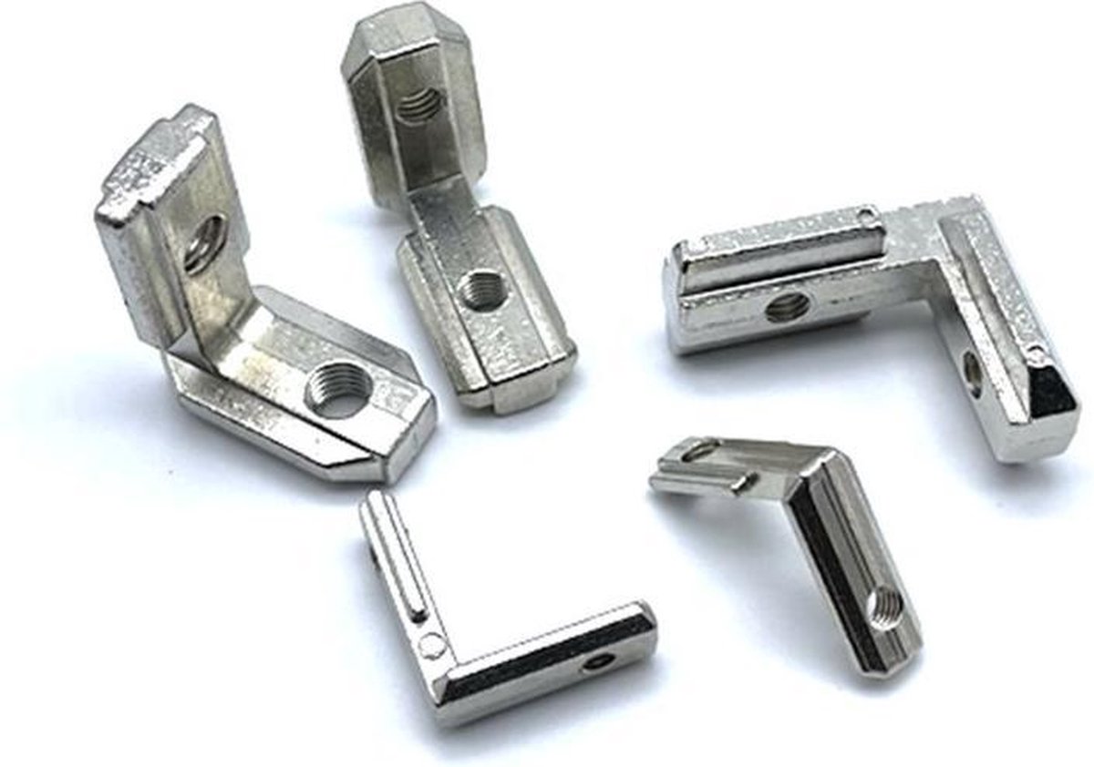 L-vormige Aluminium Profiel Binnenhoek Connector Gezamenlijke Koolstofstalen Beugels Eu 4040