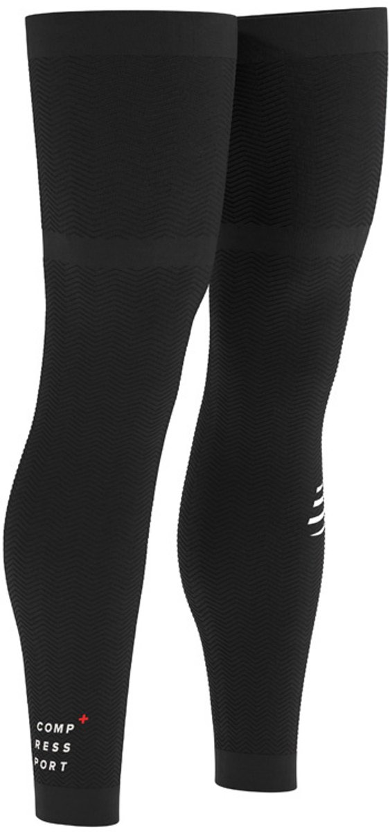 Compressport | Full Legs | Recovery Beenstukken | Black | T1 -
