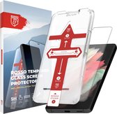 Rosso Samsung Galaxy S21 Screenprotector | Gehard Glas | Fingerprint & Case Friendly | Met Installatietray | Eenvoudige montage