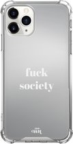 iPhone 12 Case - Fuck Society - Mirror Case