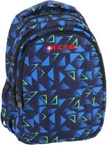 rugzak junior 36 x 43 cm polyester blauw