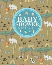 Baby Shower Gift List