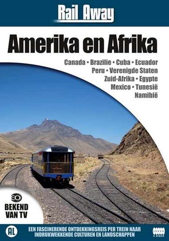 Rail Away Continenten - Amerika En Afrika (DVD)