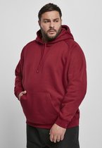 Urban Classics Hoodie/trui -4XL- Blank Bordeaux rood