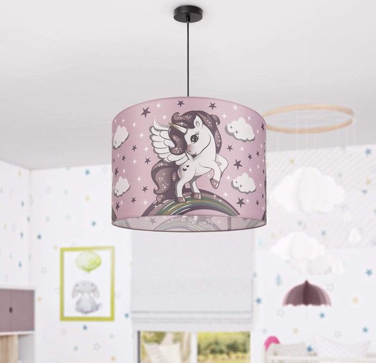 Dalber Kinder hanglamp plafondlamp kinderkamer kinderlamp Loving Deer Herten dieren roze