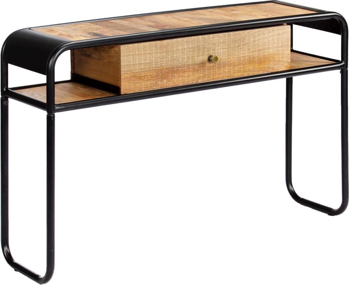 VidaXL Sidetable 118x30x75 cm massief mangohout